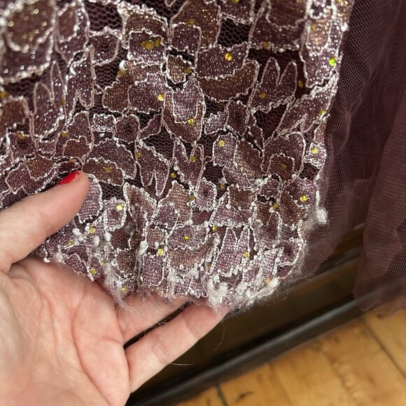 Candalite Maxi Sweetheart Dress 3x Mobwife lace Romantic Whimsigoth fairy - Picture 13 of 16